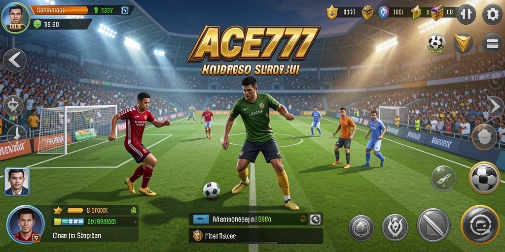 Tampilan gameplay ACE777 dengan fitur olahraga yang menarik.