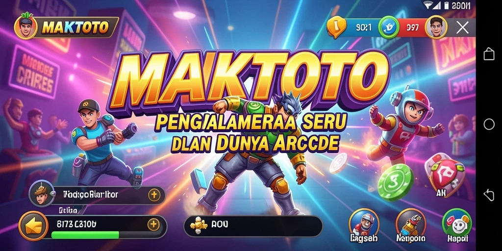 Menampilkan gameplay seru dan penuh tantangan dari MAKTOTO.