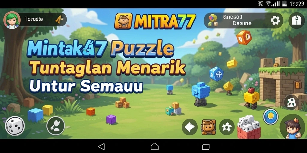 Tampilan gameplay <strong>MITRA77</strong> yang penuh warna dan menarik
