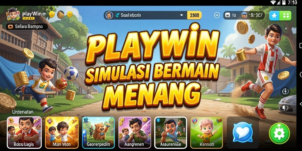 Tampilan gameplay menarik di PLAYWIN dengan grafik yang memukau.