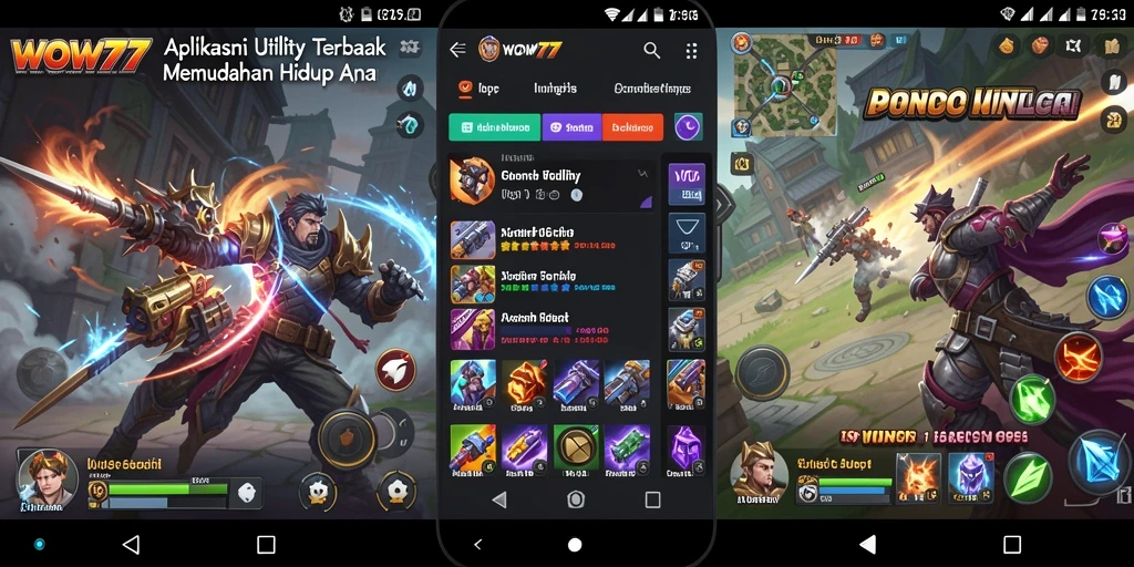 Screenshot WOW77 yang menampilkan fitur pengingat dan analisis skor.