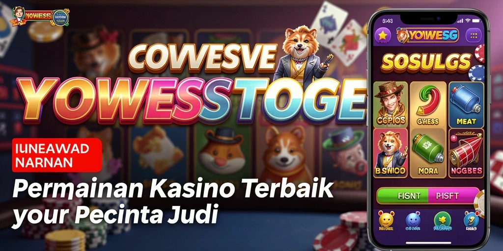 Screenshot gameplay YOWESTOGEL menampilkan suasana Kasino yang mengasyikkan.